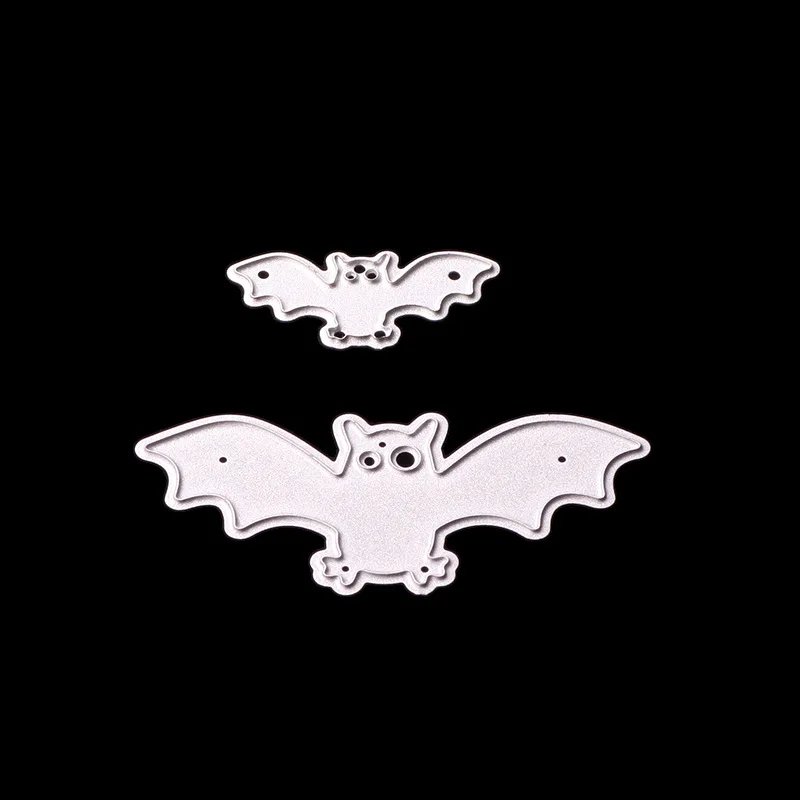 Металлические Вырубные штампы летучая мышь на Хэллоуин для оформления бумаги
