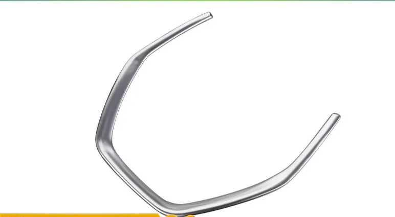 

For Land Rover Discovery Sport 2015 2016 ABS Chrome Car Steering wheel Trim Interior Moulding Sticker Car Styling Accessories