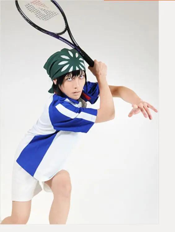 Принц Тенни Cos Ryoma Echizen косплей мультфильм аниме мужчина женщина Хэллоуин Повседневный Спортивный костюм для косплея