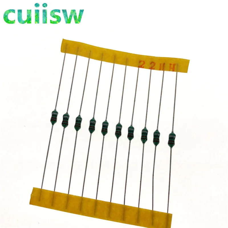 Индукторы 1/4 Вт 1UH 1MH 12valuesx10 шт. = 120 индукторы в комплекте|assorted kit|inductor assortmentinductor