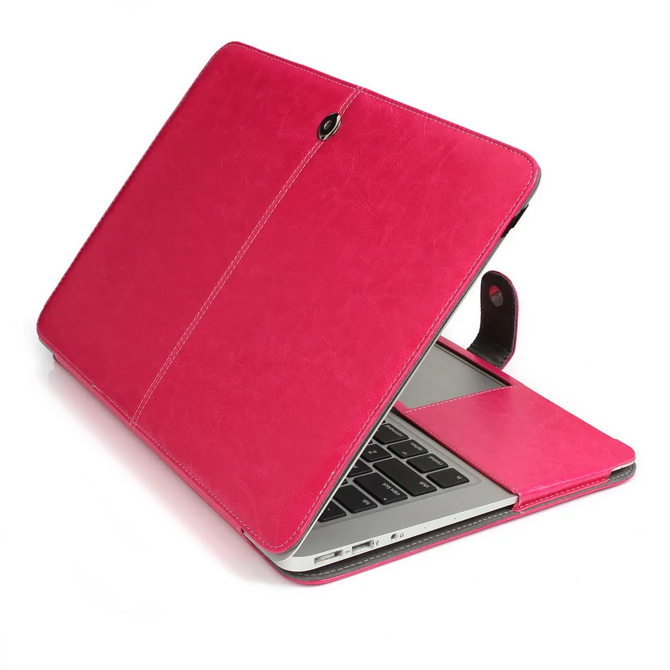 Мягкий кожаный чехол для ноутбука Macbook Air 11 13 дюймов женщин и мужчин ультра Книга