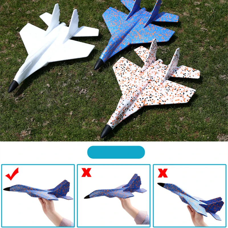 Детские игрушки сделай сам ручная модель самолета пенопластовый самолет трюк