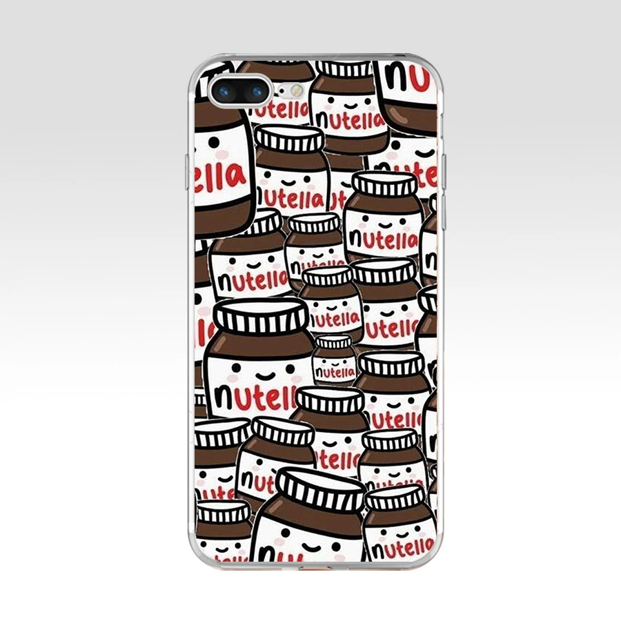 227AQ Nutella Мягкий ТПУ силиконовый чехол для Apple iPhone 6 6s 7 8 plus | Мобильные телефоны и