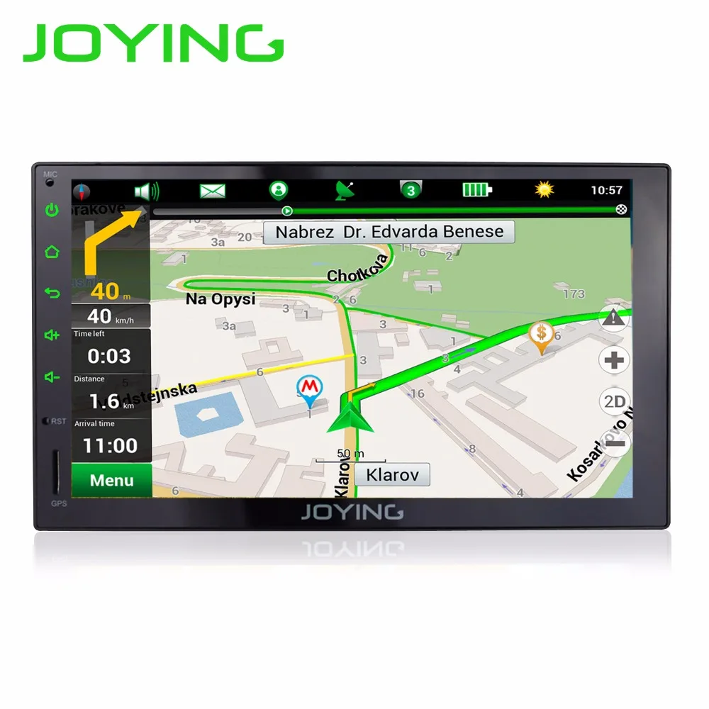Радуясь Android 6 0 автомобильное радио двойной 2 Din 7 &quotУниверсальный автомобильный
