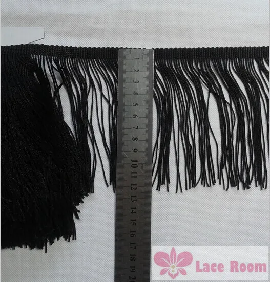 10 ярдов/Лот 12 см длинные текстильные кисточки из полиэстра отделка африканская