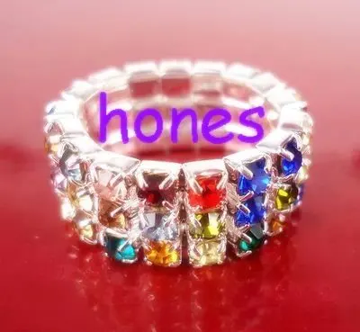 MOREDEAR Модные Красочные Многослойные 3 ряда цепи Стразы сверкающие блестящие