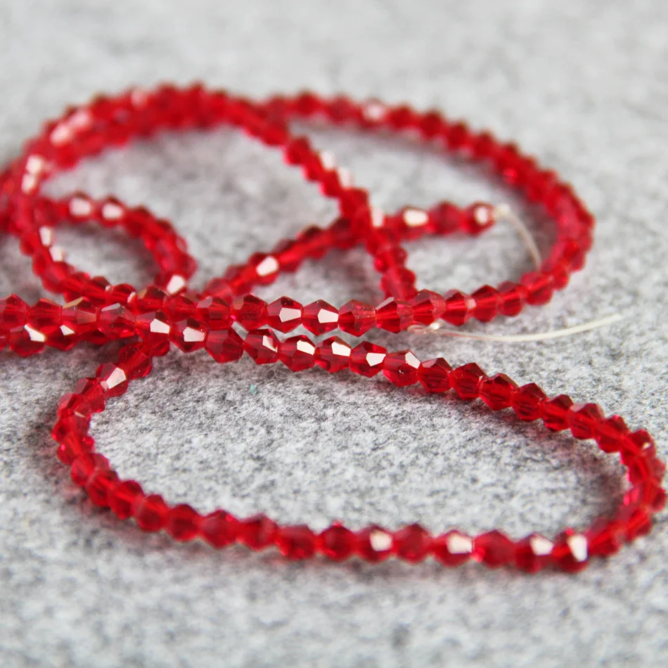 Новинка Лидер продаж граненые красные AB + красочные стеклянные бриллианты