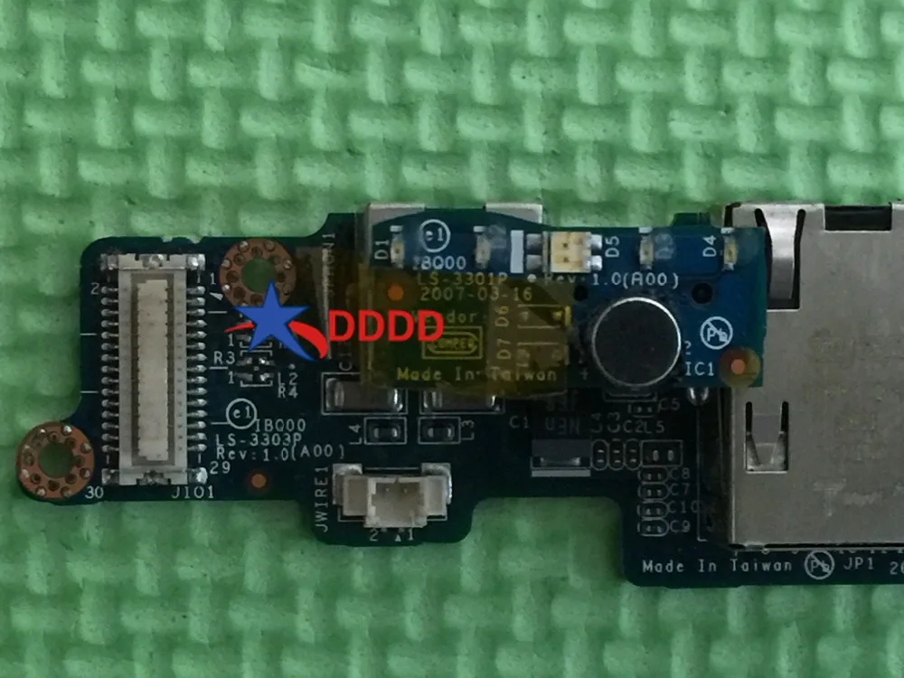 Original FOR Dell Latitude D630 D620 USB LAN BOARD LS-3301P fully tested | Компьютеры и офис