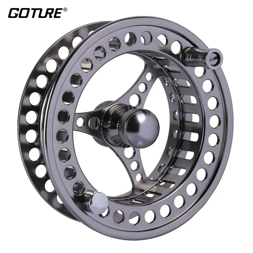 

Goture CNC Fly Fishing Reel Spare Spool 3/4 5/6 7/8 9/10 WT CNC Machine Cut Aluminum for Fly Fishing
