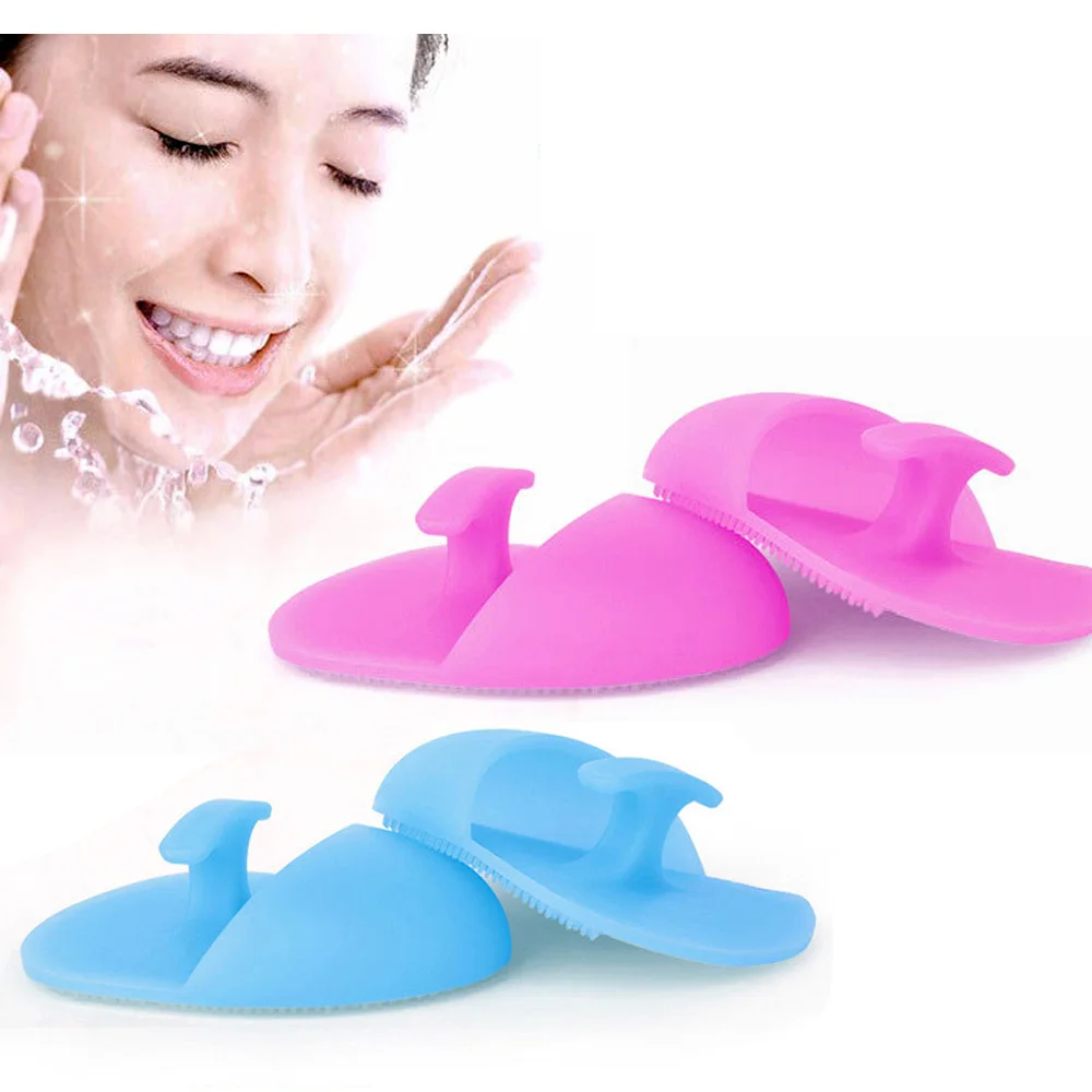 NAQIER силиконовый Красота губка для мытья Отшелушивающий, для лица Blackhead кисть для очистки дица инструмент Мягкая глубокая очистка лица кисти