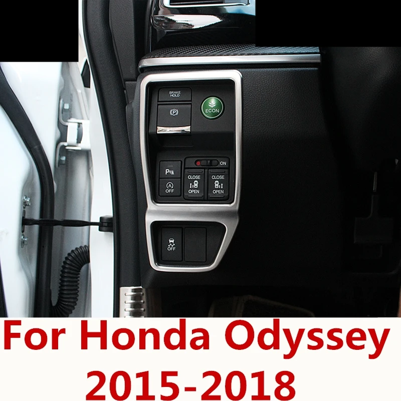 Для Honda odysley 2015 2018 1 шт. автомобильные аксессуары из нержавеющей стали ящик для