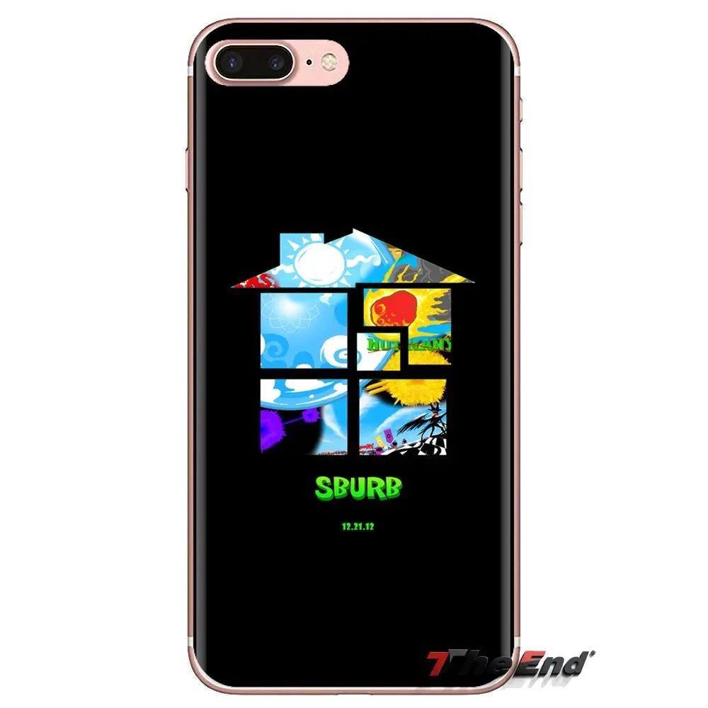 Прозрачный чехол из термополиуретана Homestuck SBURB узор художественный для Samsung Galaxy J1