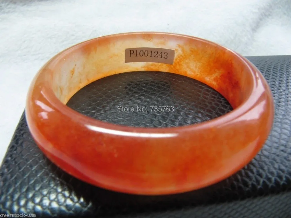 

xiuli 00471 FINE Chinese Orange Smooth Bangle / Size:59mm