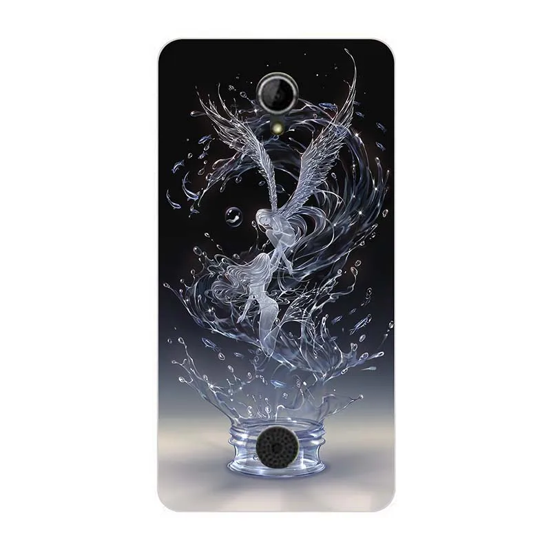 Soft Silicon Case For wiko U feel Fab UFeel Go Lite Prime Case Print Cover Rose Wolf Owl Patterned Phone Back Shell Fundas para