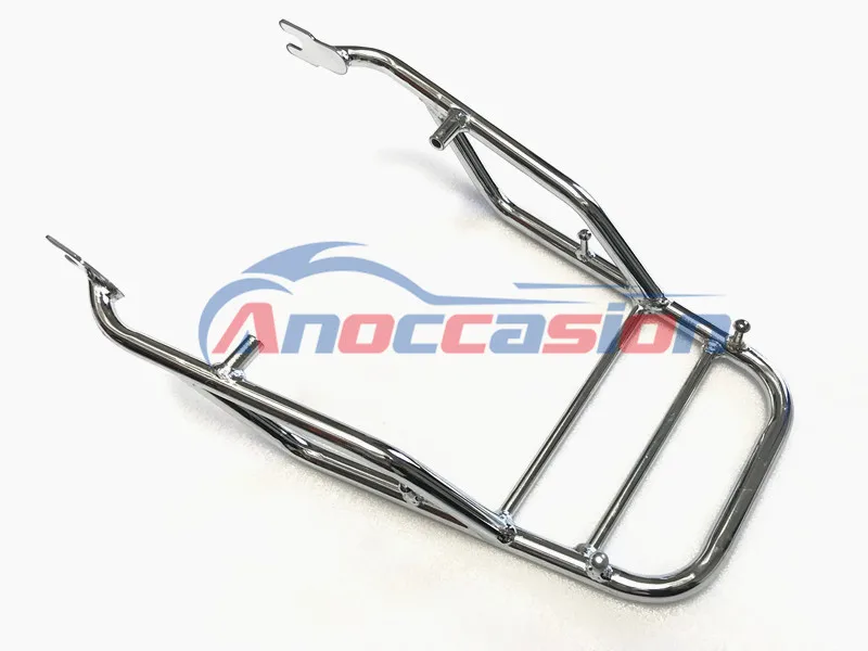 W400 W650 W800 мотоцикл хромированная задняя стойка туристический хвост держатель для багажа Поддержка Полка для KAWASAKI W 400 650 800