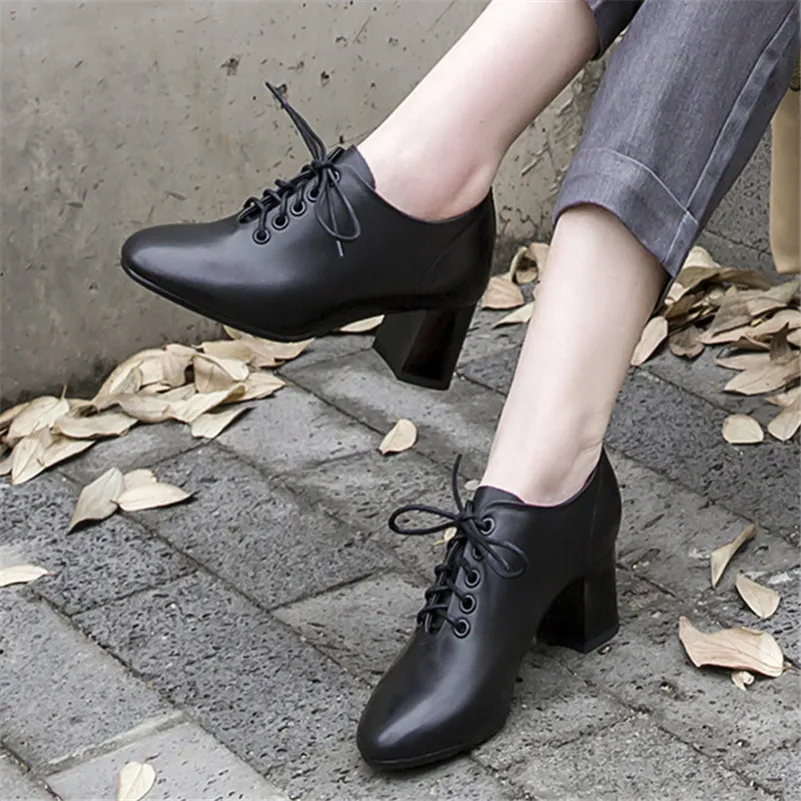 FEDONAS/женские туфли лодочки из натуральной кожи сезон весна осень элегантные