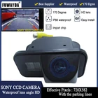 Автомобильная зеркальная камера заднего вида FUWAYDA с чипом SONY CCD для TOYOTA Corolla Tarago Previa Wish с парковочными линиями HD