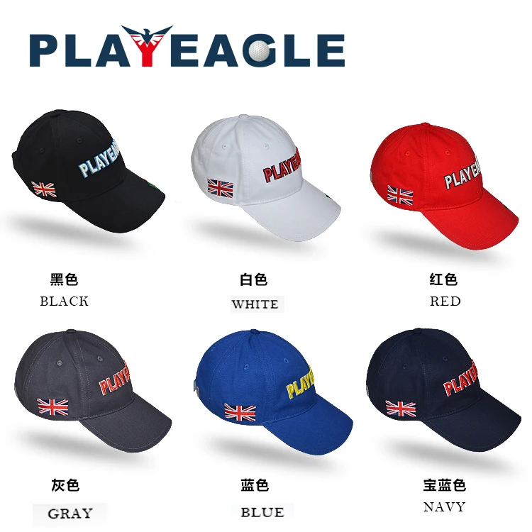 

PLAYEAGLE Brand Breathable Quick Dry Cotton Snapback Caps Adjustable Baseball Hats Adult Outdoor Sports Golf Caps
