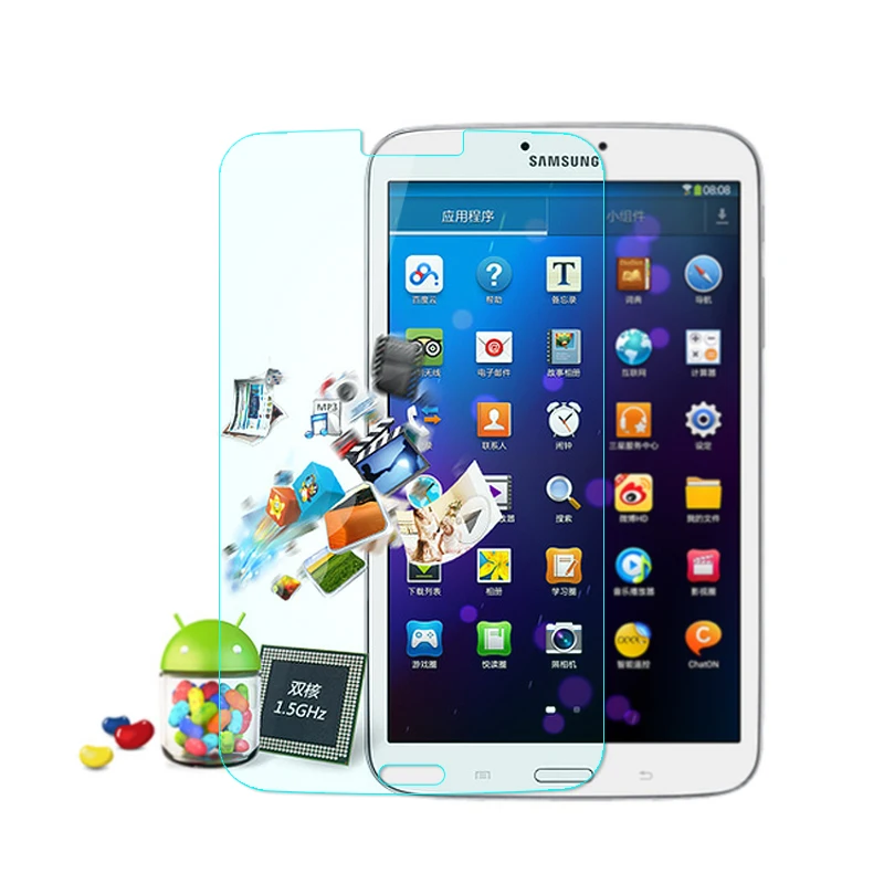 Закаленное стекло для Samsung Galaxy Tab 3 8 0 &quot защитная пленка из стали T310 T311 T315 планшета