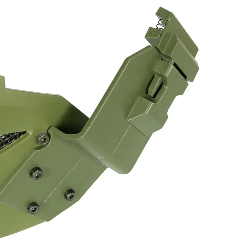 Airsoft сталь Сетки Маска Тактический Половина уход за кожей лица быстро шлем Нижняя защитная маска для лица дышащий регулируемый 3 цвета доступны
