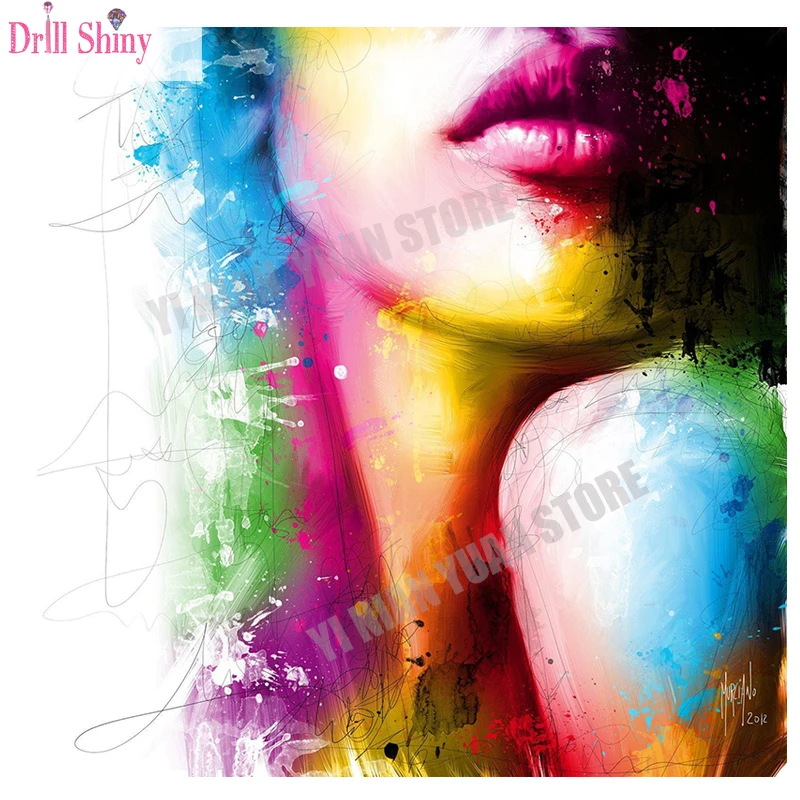 Diy домашний декор Искусственная Девушка 5d квадратная вышивка крестиком