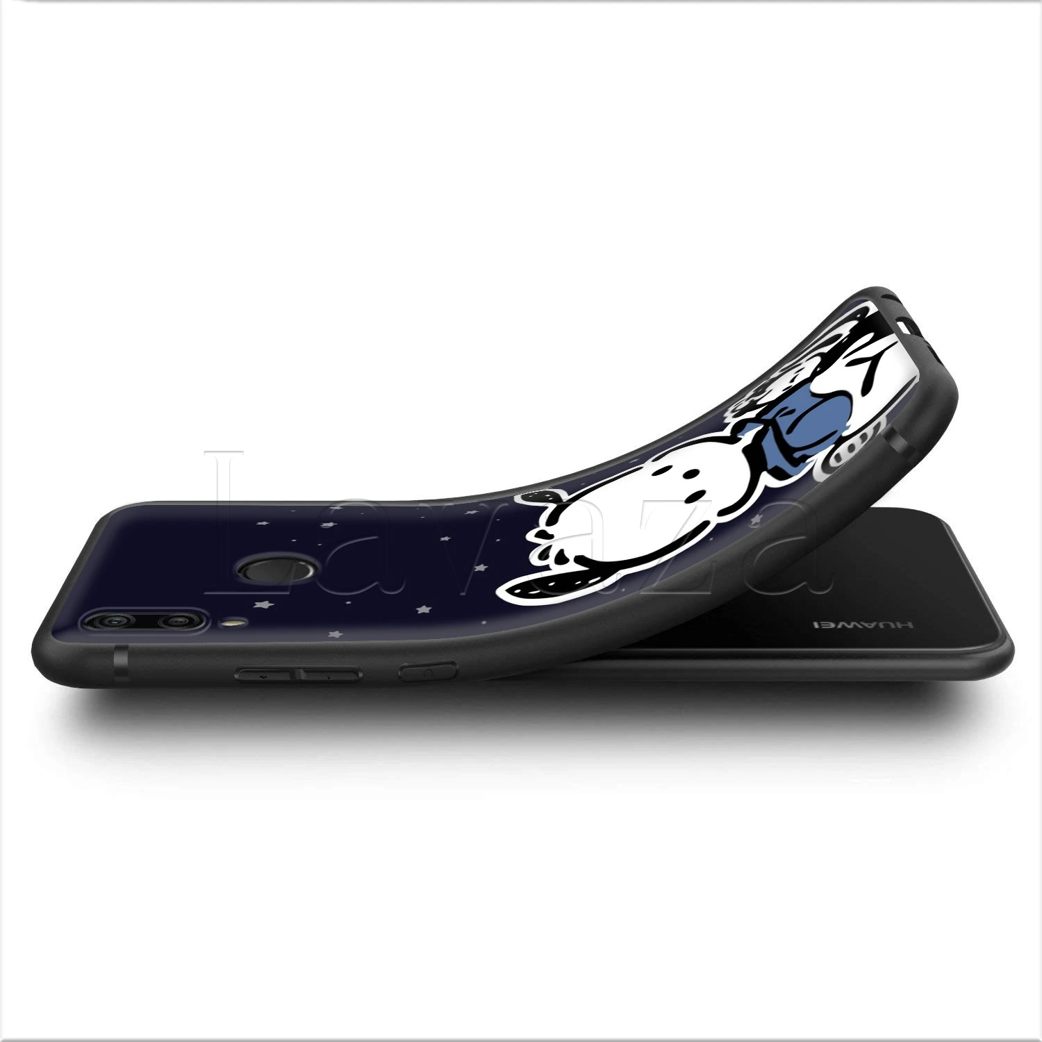 Lavaza милый мультяшный черный чехол с собакой для Honor Mate 10 20S 6A 7A 7C 7X 8A 8C 8X 9 P9 Lite Pro Y6 Y7 Y9