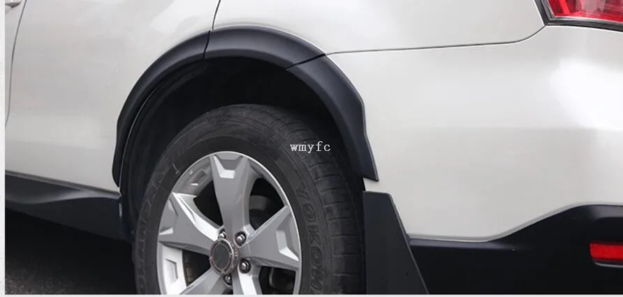 Подходит для Subaru Forester 2013 год ABS пластиковые колеса для бровей круглые дуги автомобильные аксессуары