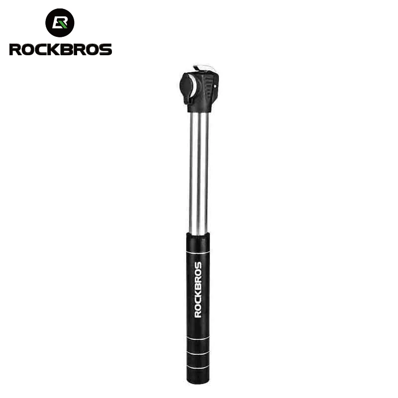 Велосипедный насос ROCKBROS компактный легкий из алюминиевого сплава для горного