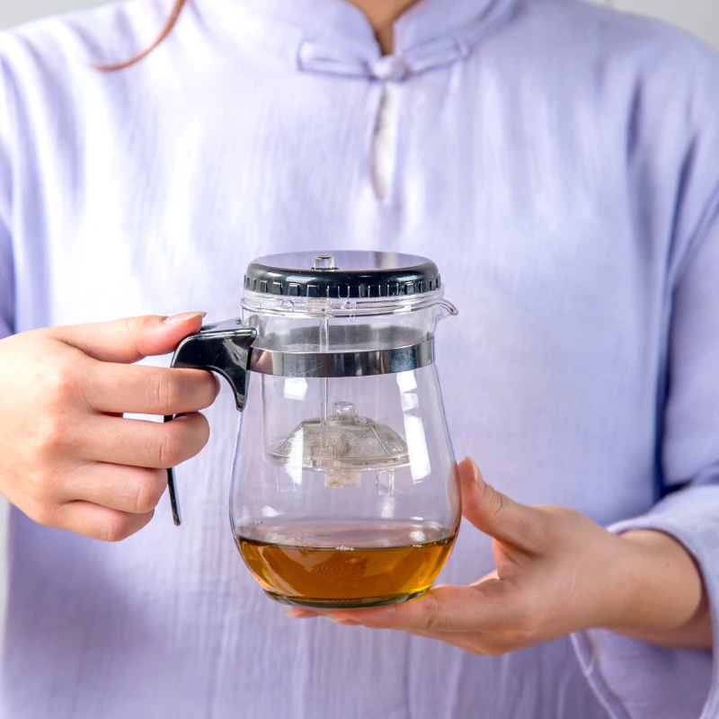 Стеклянный чайный набор для использования в Интернете + 6 чайных чашек китайского