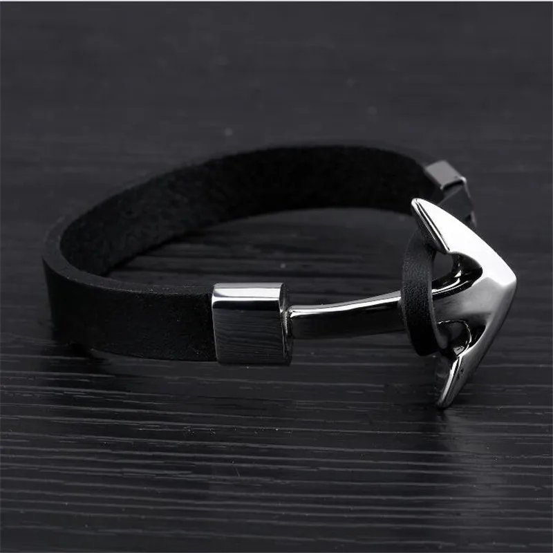 2018 мужские ювелирные изделия модный браслет из нержавеющей стали натуральной