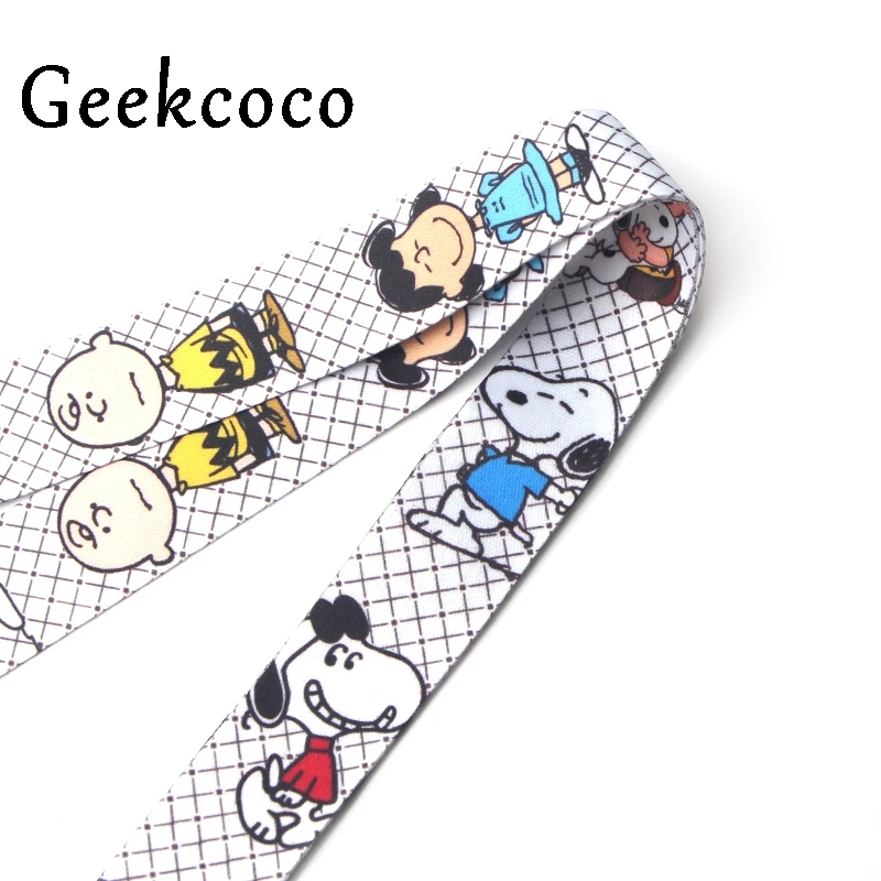 Cartoon cartoon dog Keychain Accessories Safety Breakaway Mobile Phone USB ID Holder Keys Straps Tags Neck lanyard Camera J0203