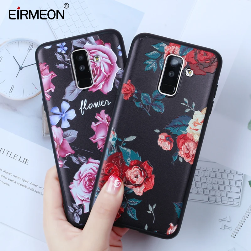Case For Samsung Galaxy A5 2017 A7 A3 J2 Pro J3 J5 J7 2016 A6 Plus J6 2018 S7 Edge S8 S9 Relief Silicone Cases |