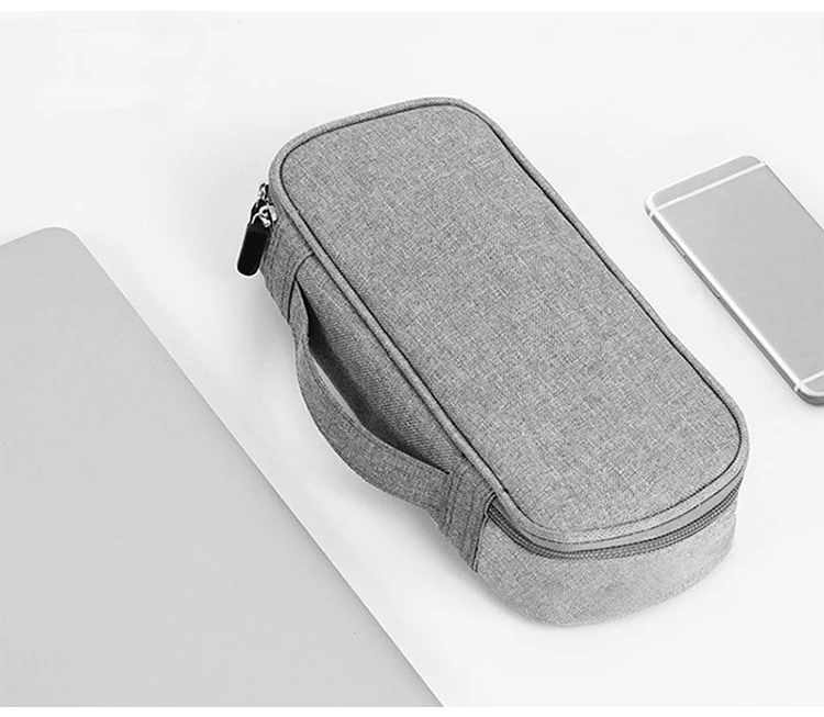 Portable Cable Organizer Bag For Electronics Travel Digital Gadgets Case Headphones Charger Wires Storage Pouch Accessories Item