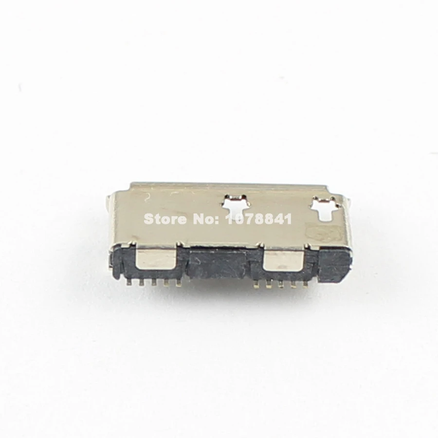 100 шт. Новый высокое качество микро USB 3 0 Женский 10 булавки SMT SMD Разъем гнездо