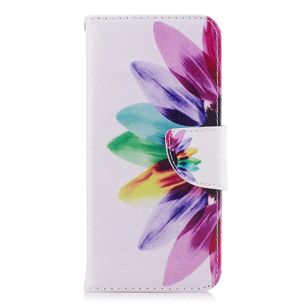 COATUNCLE Xiaomi Redmi 5 чехол, кожаный чехол для Coque Xiaomi Redmi 5 плюс Чехол Флип-кошелек окрашенный принт телефонные чехлы - Цвет: 17