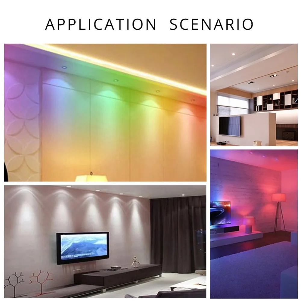 

Vacamm LED RGBWW Lamp GU10/GU5.3/E27/B22 AC85-265V Lampada Colorful Ball Bulb 3W Hight Power Spot Light+21Key IR Controller