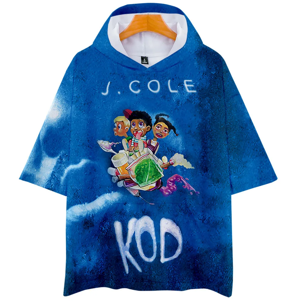 Футболка J Cole топы футболка King Dreamville для мужчин и женщин в стиле хип-хоп KOD уличная