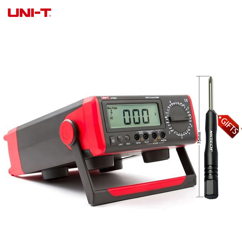 DHL Free Shipping UNI T UT801 Desktop Digital Multimeter Operating Temperature|multimeter voltage|multimeter flukemultimeter current |