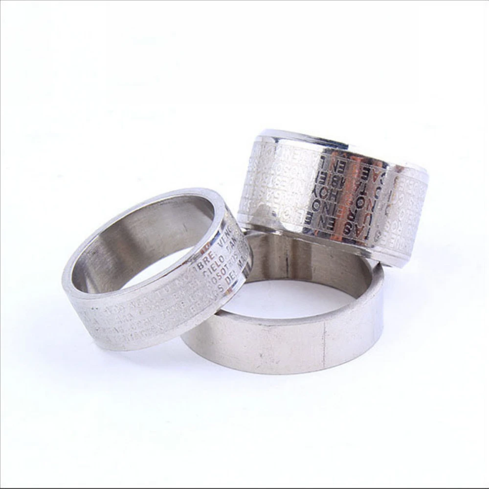 P0010 50pcs/Pack Factory Cheaper Promotion Stainless Steel Top Grade Men Women Pop Ring Gold Silver Jewelry Accessories | Украшения и
