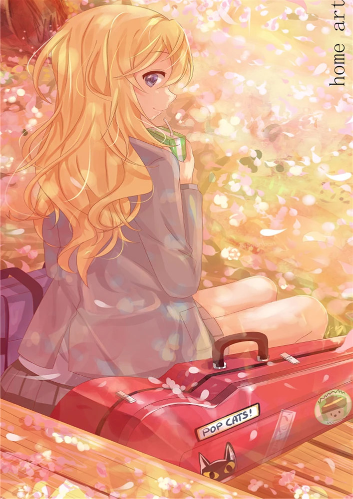 Постер Your Lie в апреле четкое изображение настенные наклейки украшение для дома