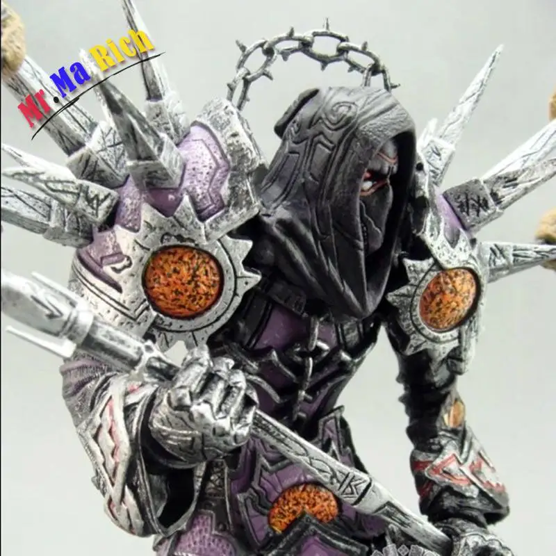 Gioco Online Wow Series1 Undead Warlock Meryl felstrom Giocattolo фигурка Figura Bambola ПВХ Коллекция 19 см|Игровые