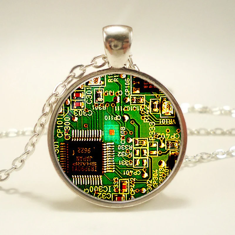 &quotПодвеска печатной платы. Печатная плата ожерелье в виде электронной
