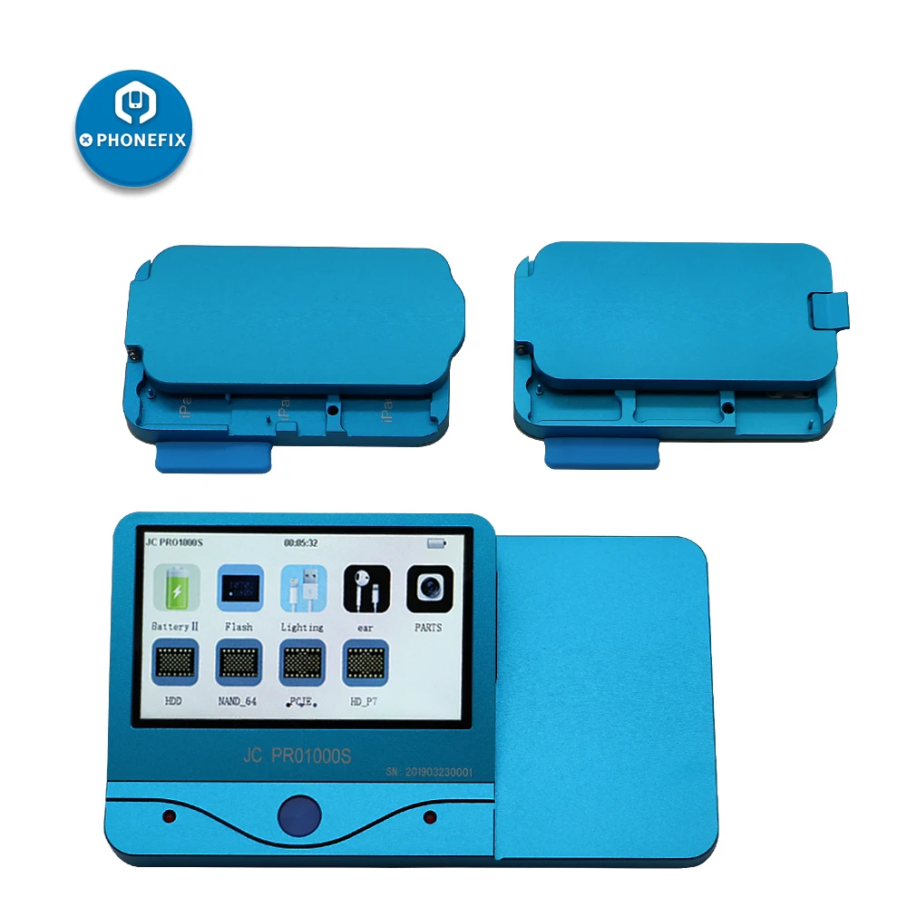 PHONEFIX JC PRO1000S IPad 2 3 4 5 6 Air 1 инструмент для разблокировки NAND программатор чтения и