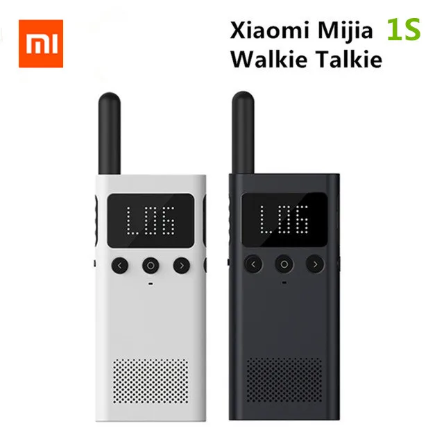 MI Mijia 1S Smart Walkie Talkie с fm-радио динамик смартфон приложение расположение поделиться Bluetooth переговорные USB перезаряжаемые