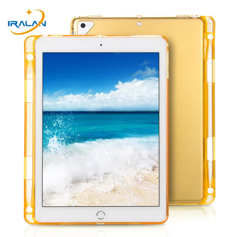 Модный тонкий мягкий силиконовый прозрачный ТПУ чехол для Apple iPad Pro 10 5 2017 с