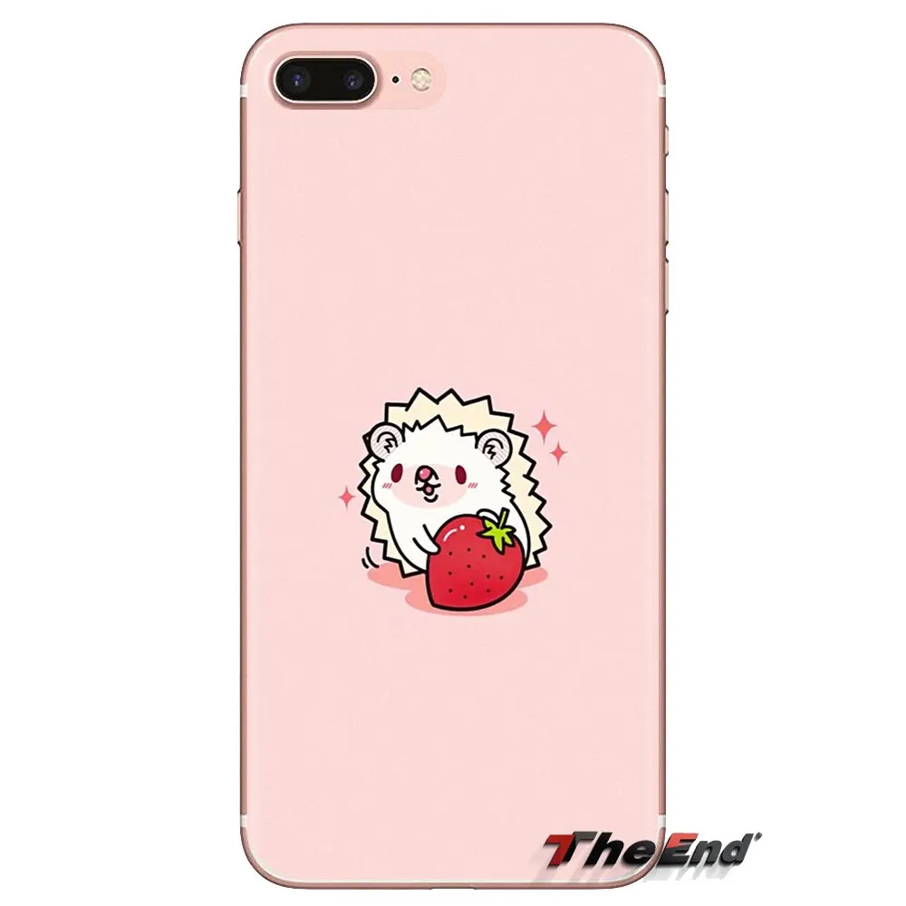 Милый чехол-сумка из ТПУ с рисунком ежика для Huawei G7 G8 P7 P8 P9 P10 P20 P30 Lite Mini Pro P Smart Plus 2017