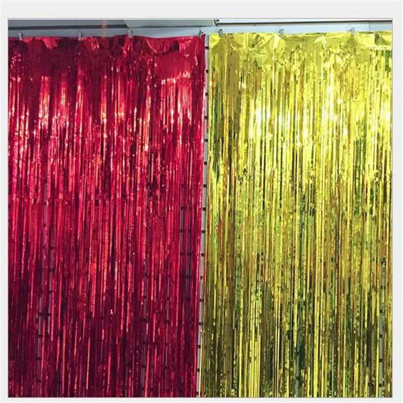 Высококачественная занавеска от дождя (100 см * 200 см) Золотой Серебряный Красный