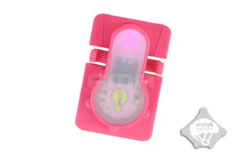 TB974 Pink LED FMA шлем аксессуар S-LITE направляющая рейка 1913 стробоскоп светильник 6 цветов светодиодный - Цвет: TB974 Pink LED