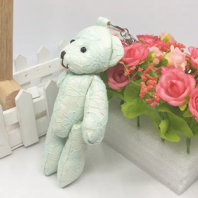 1 шт. 11 см кружевная одежда Мишка на шарнирах Urso De Pelucia Oso кукла сумка для сотового