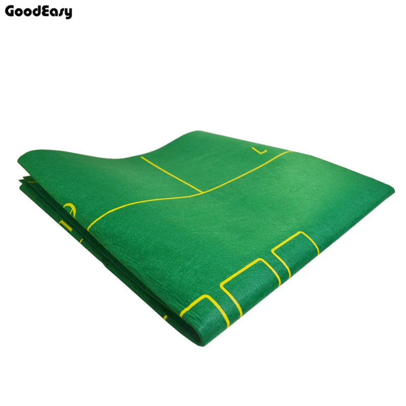 180*90cm Poker Table Cloth Texas Hold'em Poker Layouts Tablecloth Felt 10 Players Poker Mat / Tapis Poker Non-woven Fabrics